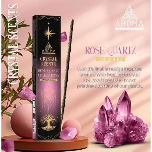INCIENSO DE CUARZO ROSA