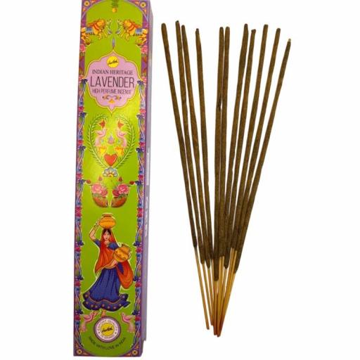 INCIENSO LAVANDA  SREE VANI GOLDEN INDIA.