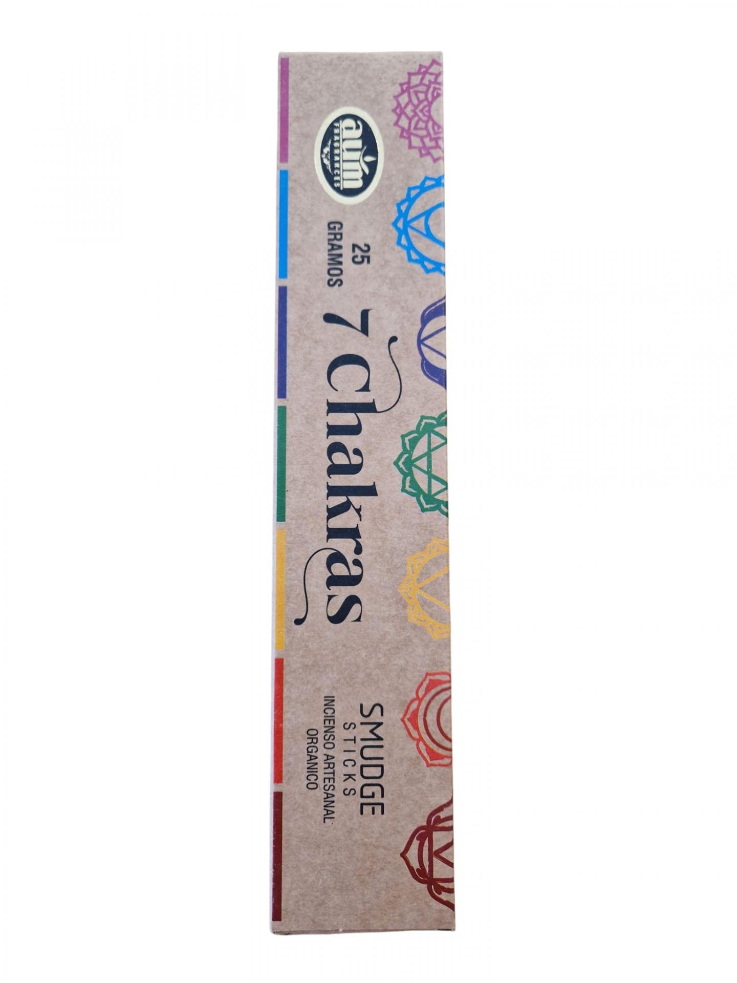 INCIENSO ORGÁNICO 7 CHAKRAS