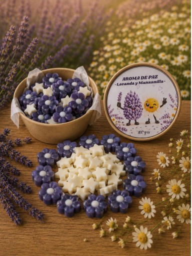 MARIMELS AROMAS DE PAZ ( WAX MELTS ) Lavanda y Manzanilla [1]