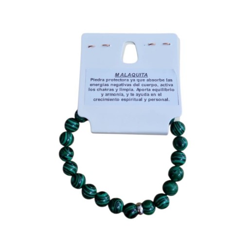 PULSERA DE MINERAL MALAQUITA [1]
