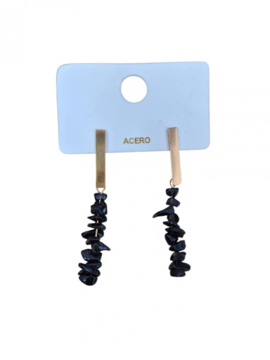 PENDIENTES TURMALINA LARGOS  [0]