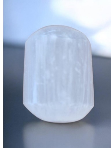 PIEDRA DE SELENITA CON SACO  [1]