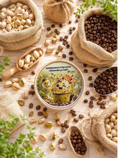 MARIMELS MORDISCO ITALIANO ( WAX MELTS ) Pistacho y Café 
