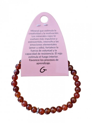 PULSERA MINERAL DE CARNEOLA [1]