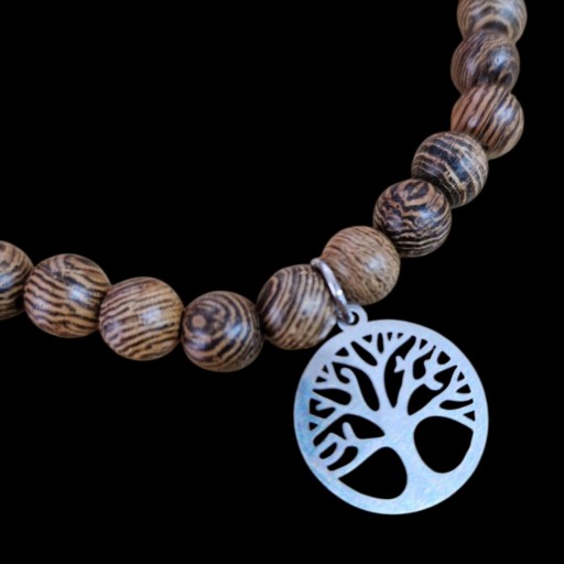 PULSERA PALO SANTO Y ÁRBOL DE LA VIDA  [1]
