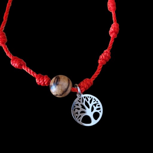 PULSERAS ROJAS SIETE NUDOS (ARBOL DE LA VIDA) [2]
