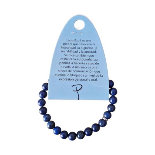 PULSERA DE MINERAL LAPISLÁZULI . [1]