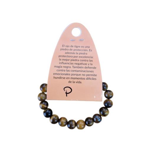 PULSERA DE MINERAL OJO DE TIGRE  [1]