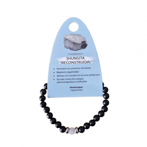 PULSERA DE MINERAL SHUNGITA 