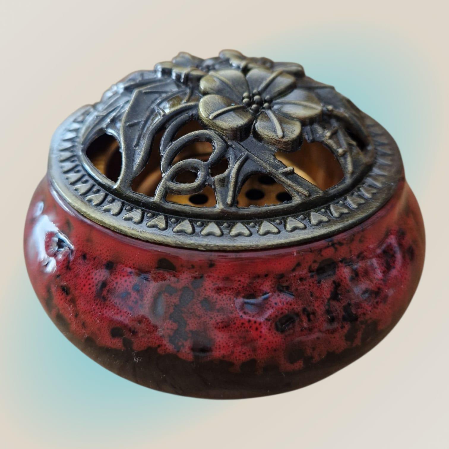 QUEMADOR DE CERAMICO ( GRANATE )