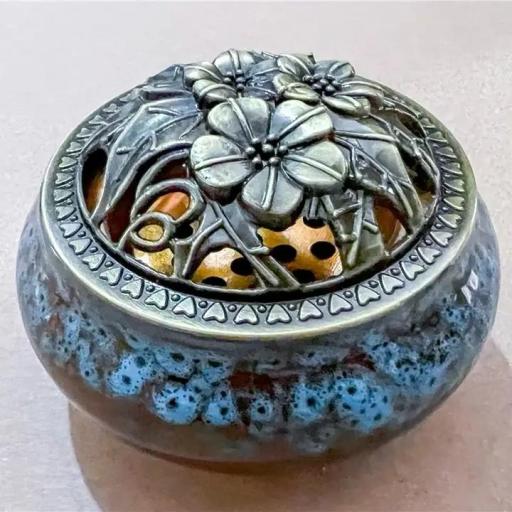 ​QUEMADOR CERÁMICO (AZUL ).