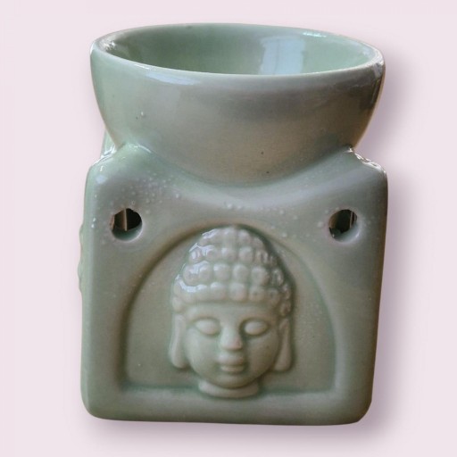 QUEMADOR CERÁMICO CABEZA BUDA (VERDE) [0]