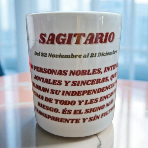 TAZA HORÓSCOPO SAGITARIO. [2]