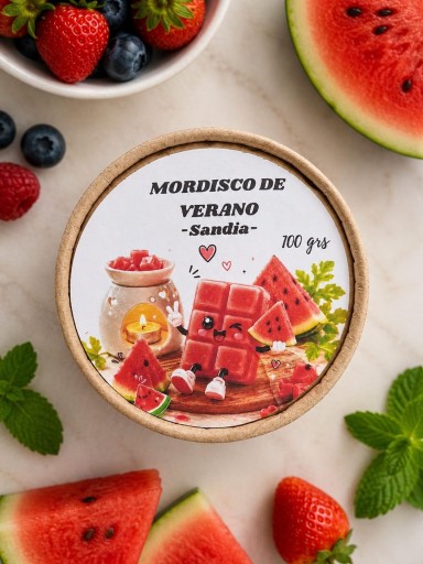 MARIMELS  MORDISCO DE VERANO( WAX MELTS ) Sandia