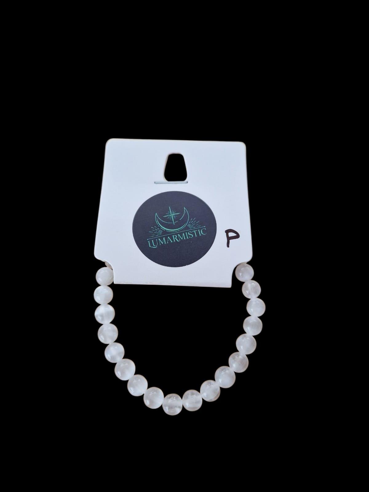 PULSERA MINERAL DE SELENITA