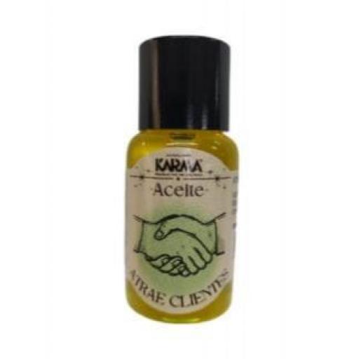ACEITE PERFUMANTE ATRAE CLIENTES 15 ml. (Para atraer clientes y prosperidad a un negocio).