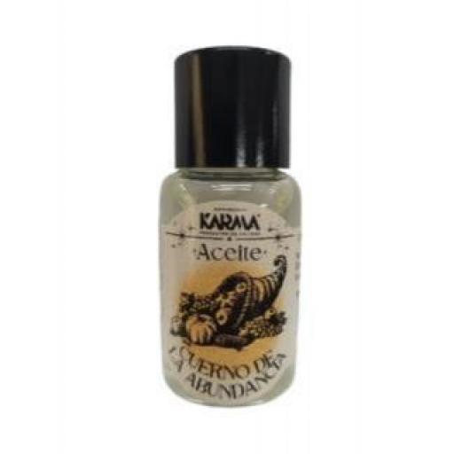 ACEITE PERFUMANTE CUERNO DE LA ABUNDANCIA 15 ml. (Para atraer buena suerte, dinero y prosperidad).