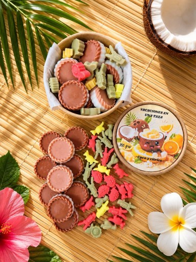 MARIMELS VACACIONES EN UNA TAZA ( WAX MELTS ) Coco y cítricos [1]