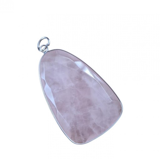 COLGANTE CUARZO ROSA 