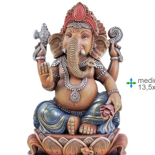 GANESHA DE RESINA DE ELEFANTE GRANDE