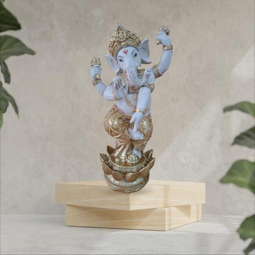 GANESHA BLANCO-DORADO. [1]