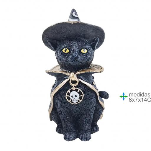 Gato Wicca Resina 