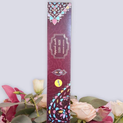 INCIENSO OUDH-MUSK - 10 STICKS  [1]