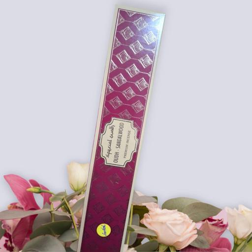 INCIENSO OUDH-SÁNDALO-10 STICKS . [1]