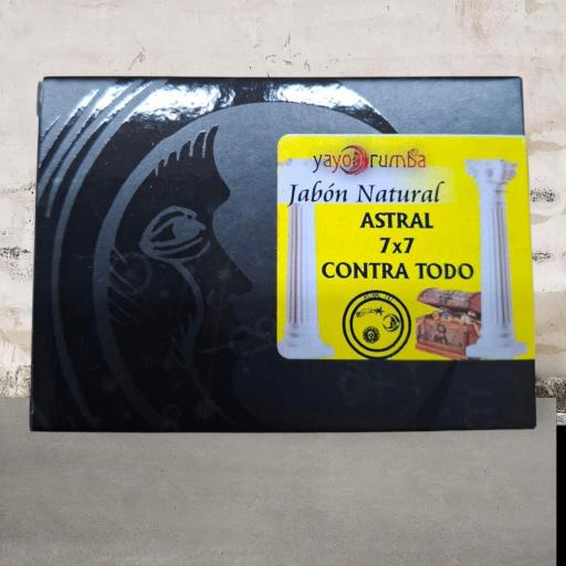 JABÓN ARTESANO DE ASTRAL 7X7 CONTRA TODO. [1]
