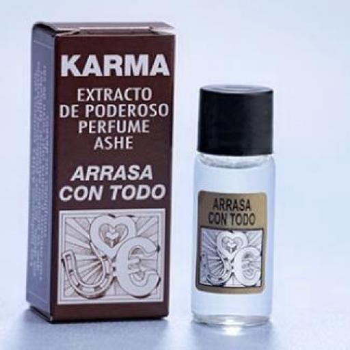 PERFUME ASHE ARRASA CON TODO 10 ml. (Para arrasar con todo tipo de negatividad).