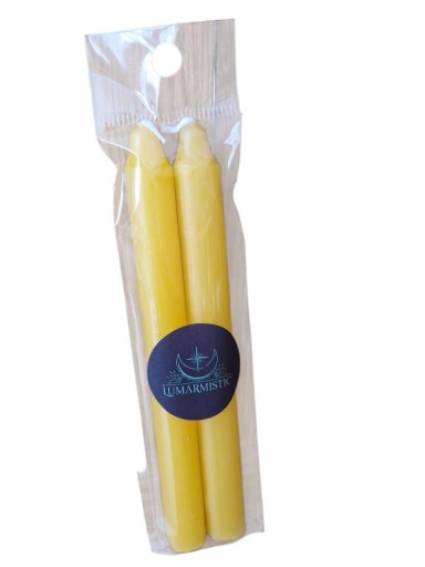 VELAS AMARILLAS PACK2