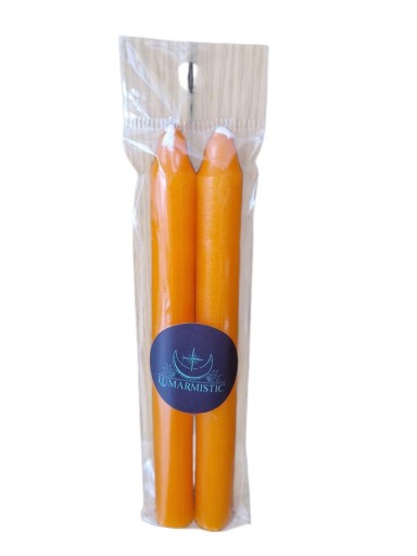VELAS NARANJA PACK2
