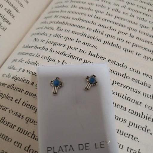 Pendientes pequeños  en plata  [3]