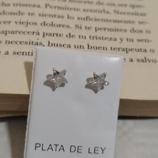 Pendientes en plata 