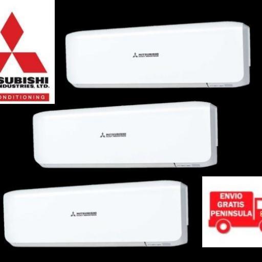  3X1 Mitsubishi Heavy Serie SMART-SCM60ZS-W Multisplit-SKM25ZSP-W+SKM25ZSP-W+SKM35ZSP-W [1]