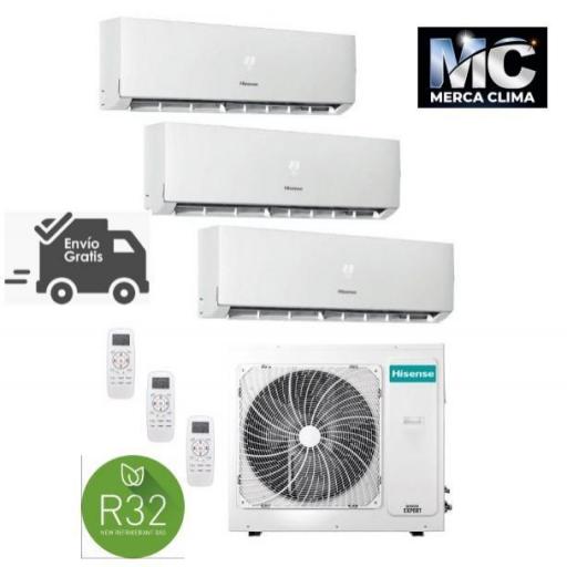 Hisense 3AMW72U4RFA + cf35 + cf35v+cf35ve 3x1 WIFI integrado
