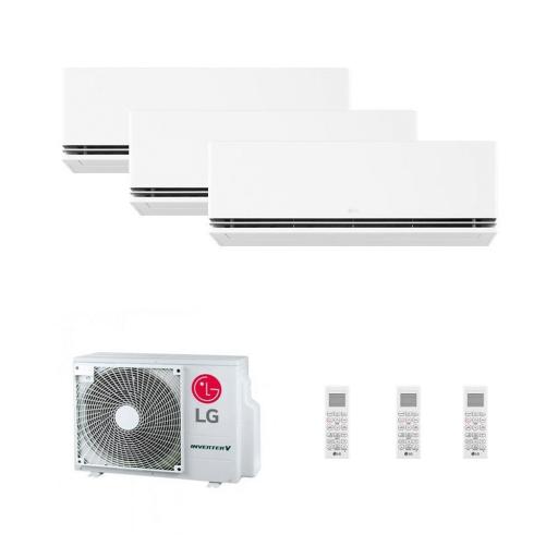 MultiSplit 3x1 LG 2x Dualcool 9 + Dualcool 12 +  MU3R21  A+++