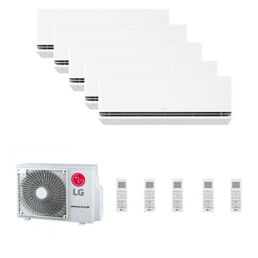 MultiSplit 5x1 LG x4 Dualcool 9 m + Dualcool 12 m + MU5R30  A+++