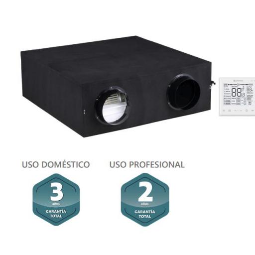 Recuperador de calor Johnson NIRU 500 m3/h