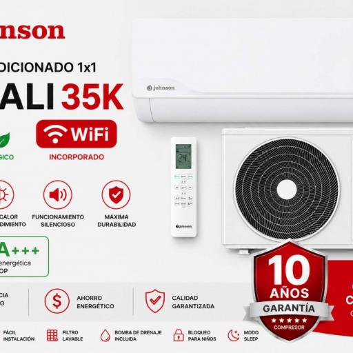 Split Johnson Denali 35K wifi A+++