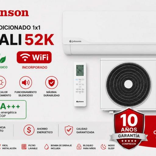 Split Johnson Denali 52K WIFI A+++