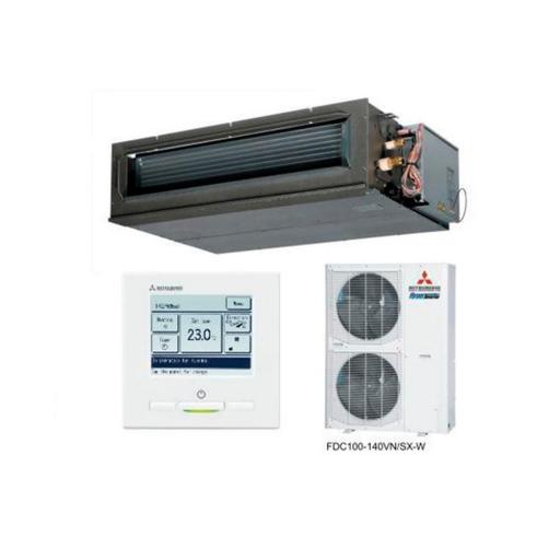 Aire Acondicionado por Conductos MITSUBISHI HEAVY HYPERINVERTER FDUM140VHN/SX-W