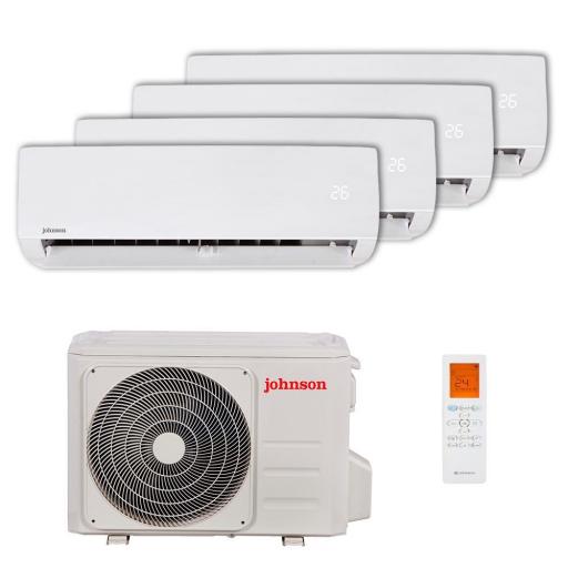 Multisplit 4x1 Johnson 80/25/25/25/35K2 WiFi Gratis