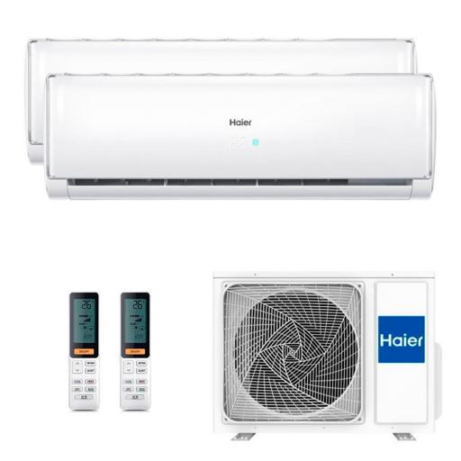 MultiSplit 2x1 Haier 3U70S2SR5FA + Flexis25 + Flexis50 WiFi 