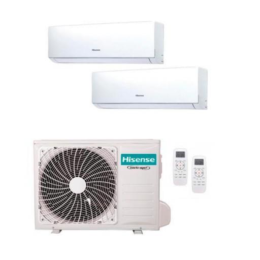 MultiSplit 2X1 Hisense 2AMW52U4RXC + CF35YMR4G + CF35MR4G WiFi