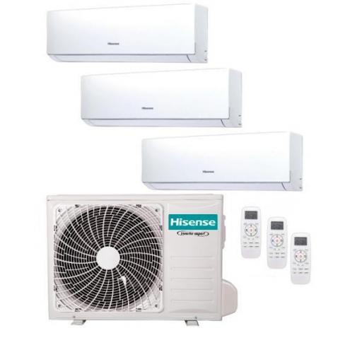 Multisplit Hisense 3x1 3AMW72U4RFA + 2x CF25MR4G + 1x CF50XS04 WiFi
