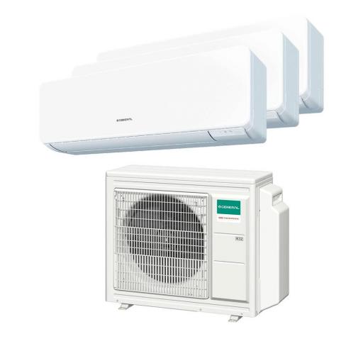 Multisplit 3x1 General ASG1209U12MI-KM(EXT.24) con Wi-Fi