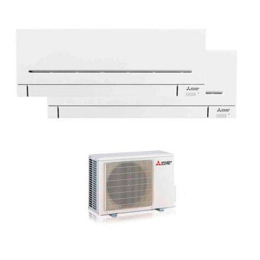 MultiSplit 2x1 Mitsubishi Electric 2x MSZ-AY25VGKP + MXZ-2F42VF