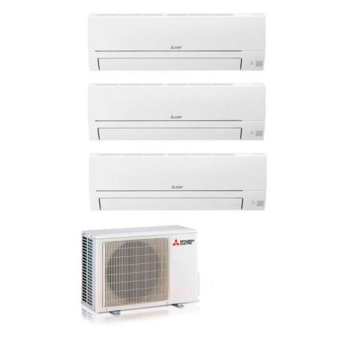 MultiSplit 3x1 Mitsubishi Electric 3x MSZ-HR25VF + MXZ-3HA50VF 